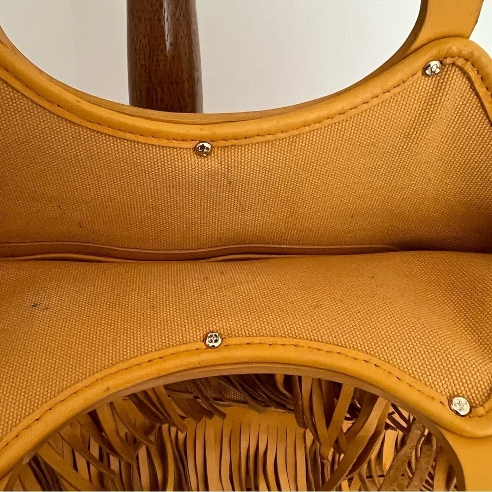 Rare Kate Spade Yuma Ida Leather Fringe Bag - Picture 7 of 17
